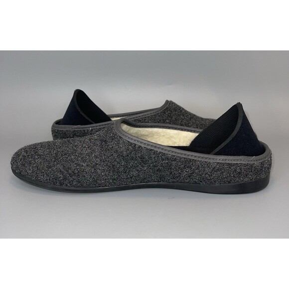 MAHABIS Classic Wool  Slippers Unisex Mens 9.5-10 Womens 11.5-12 Dark Gray main image 5